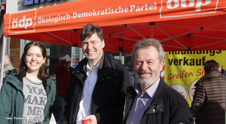 Gespräch mit OB-Kandidat Raimund Köstler (ÖDP) zur Kommunalwahl und zum Brexit